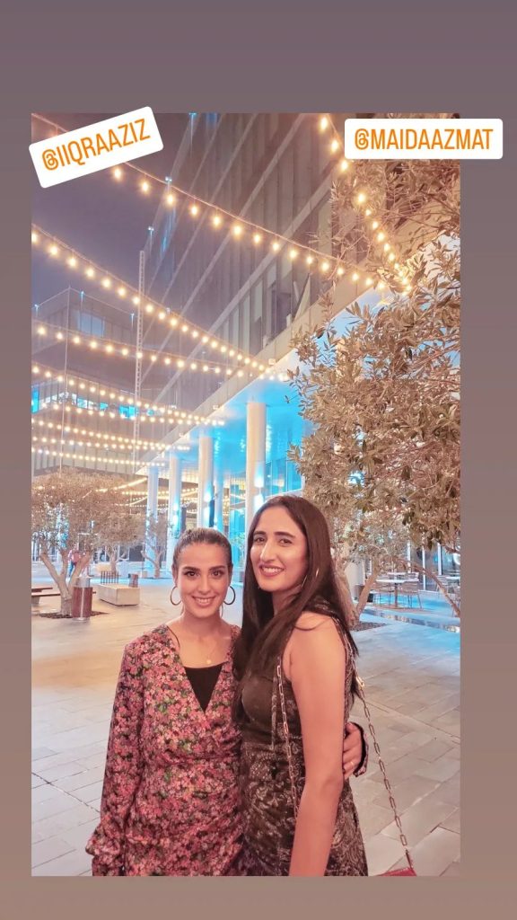 Iqra Aziz And Yasir Hussain's Glimpses From Their Trip To Dubai