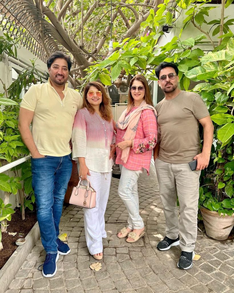 Javeria Saud And Sahiba Rambo's Family Get Together