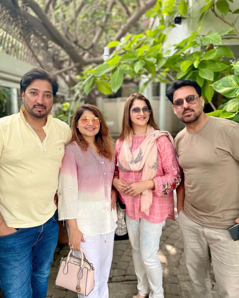 Javeria Saud And Sahiba Rambo's Family Get Together