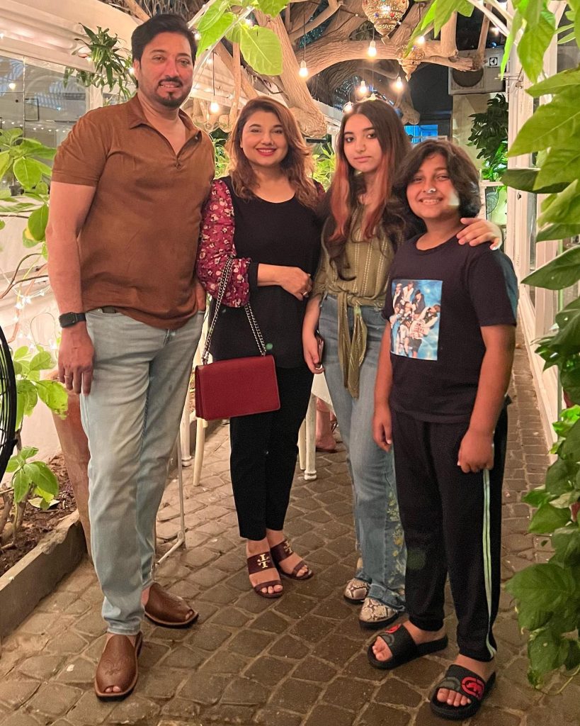 Javeria Saud And Sahiba Rambo's Family Get Together