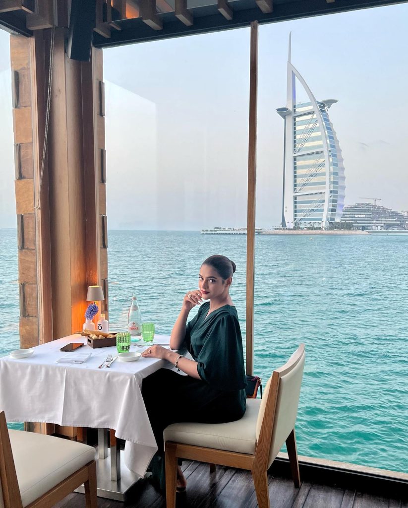 Actress Namra Shahid Enjoys Honeymoon In Dubai