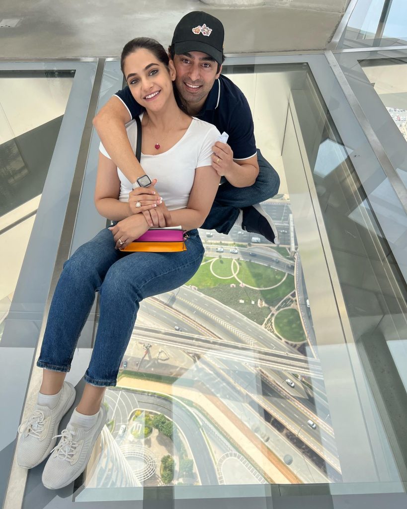 Actress Namra Shahid enjoying honeymoon in Dubai