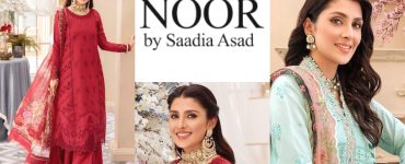 Noor By Saadia Asad Eid Collection Featuring Ayeza Khan