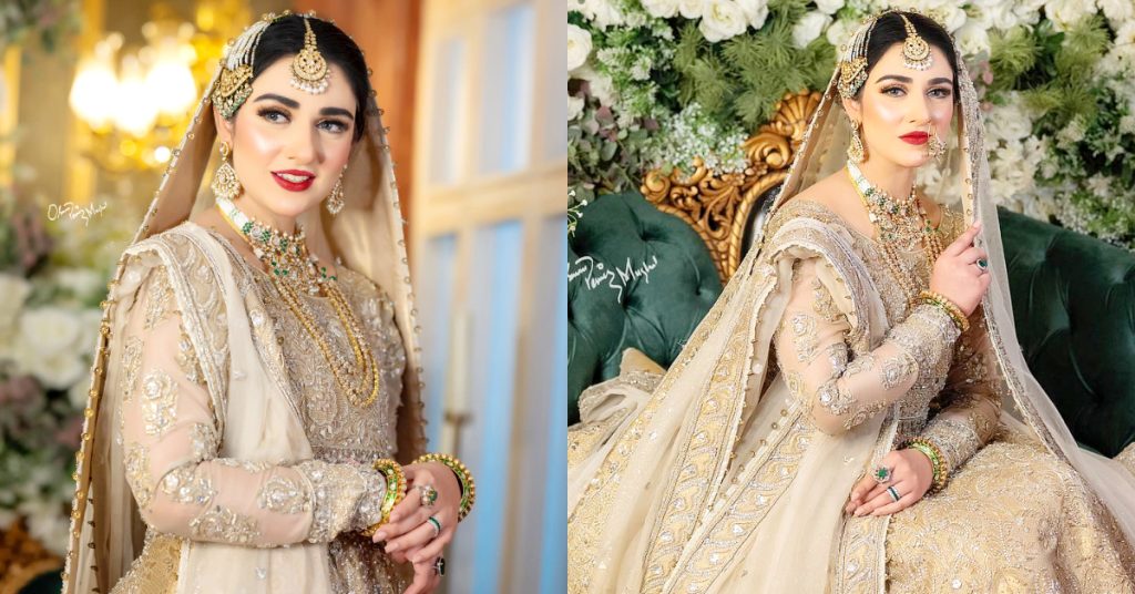 Sarah Khan Mesmerizes Audience With Her Latest Bridal Shoot