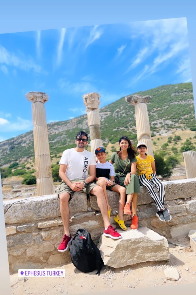 Sunita Marshall Family Pictures From Ephesus Turkey