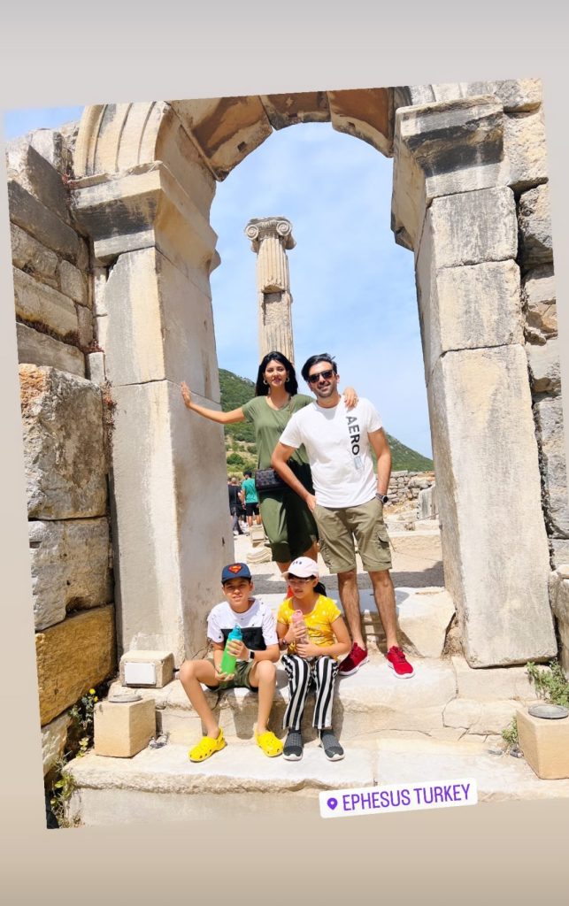 Sunita Marshall Family Pictures From Ephesus Turkey