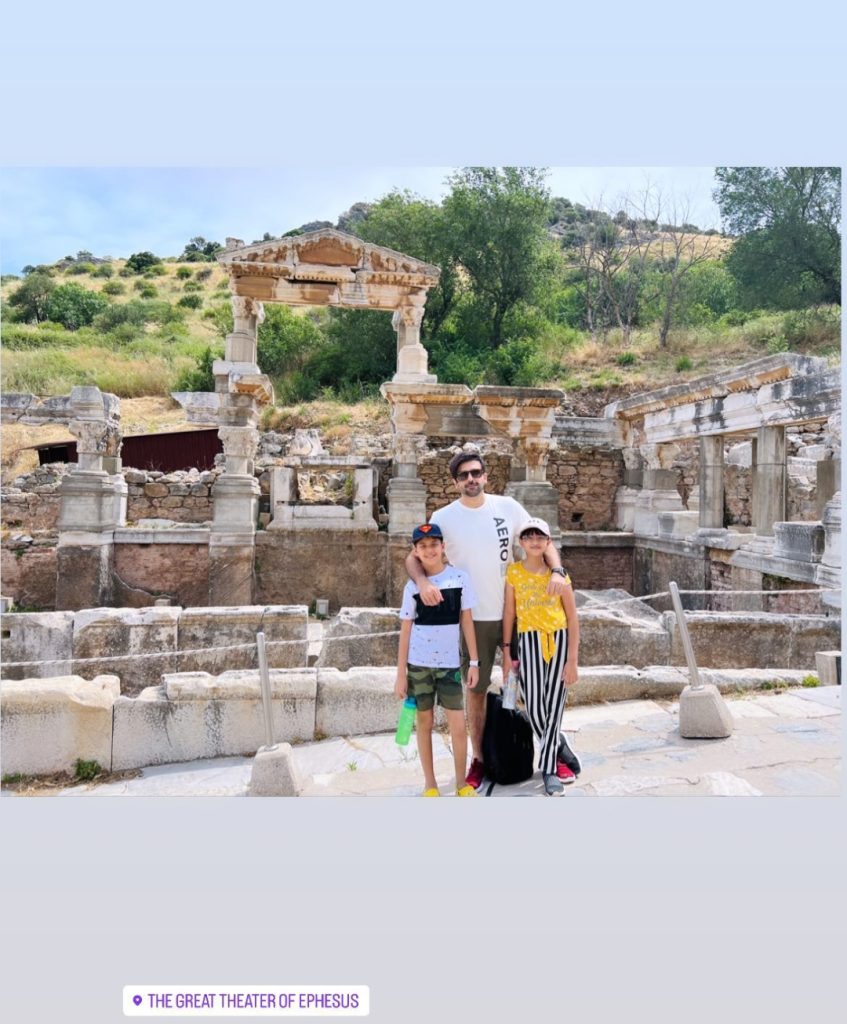 Sunita Marshall Family Pictures From Ephesus Turkey