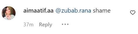 Zubab Rana In the Middle Of A Controversy