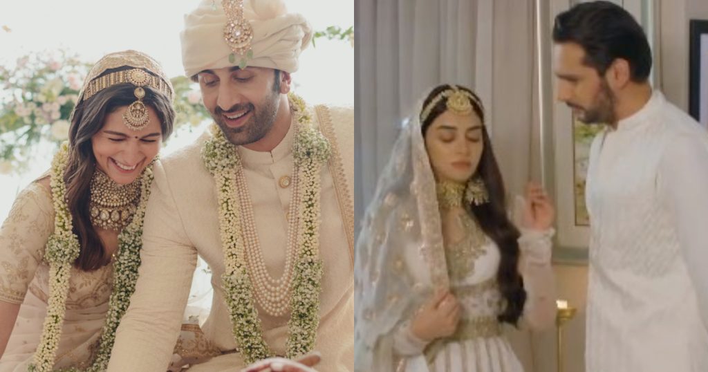 Did Team Aik Sitam Aur Copy Alia Bhatt's Wedding Look