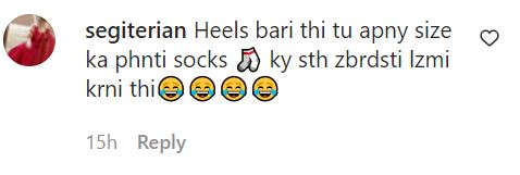 Netizen’s Hilarious Take On Hira Mani’s Fashion Sense