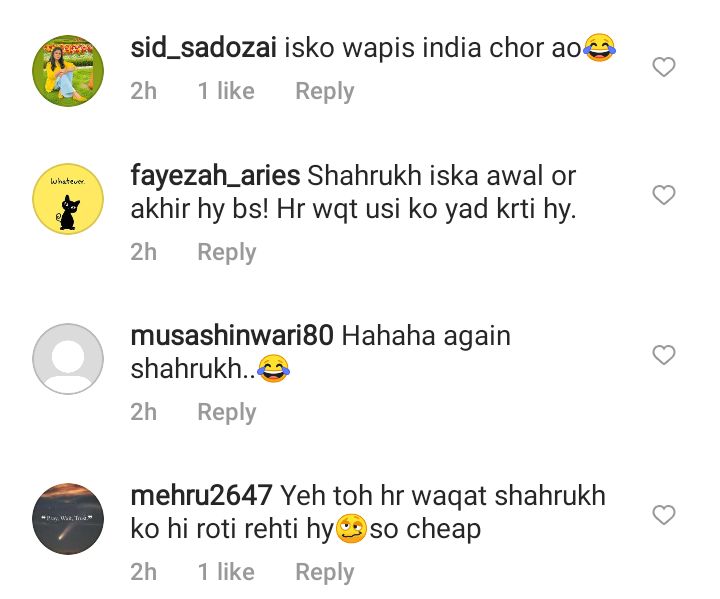 Netizens Are Tired Of Mahira Khan Talking About Shahrukh Khan