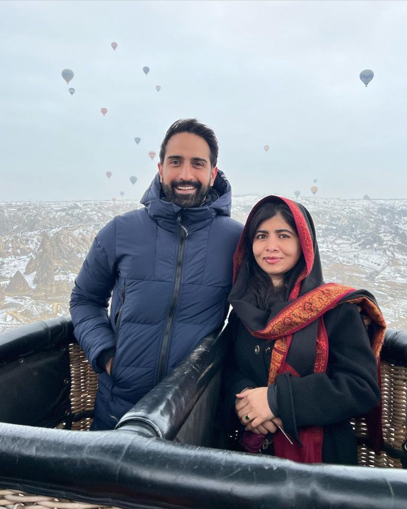Malala Yousafzai holidaying with husband Asar Malik