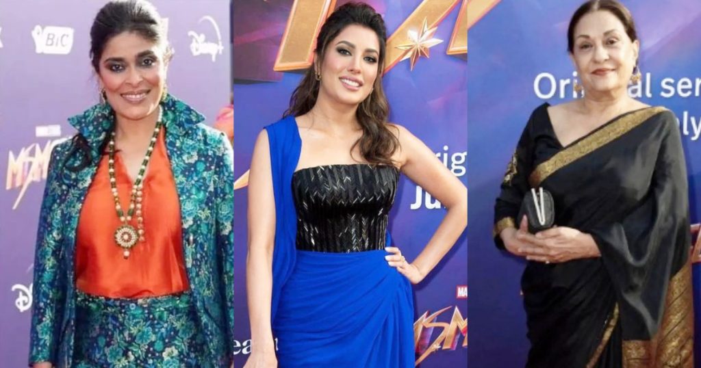 Pakistani Celebrities Shine At Ms Marvel Red Carpet