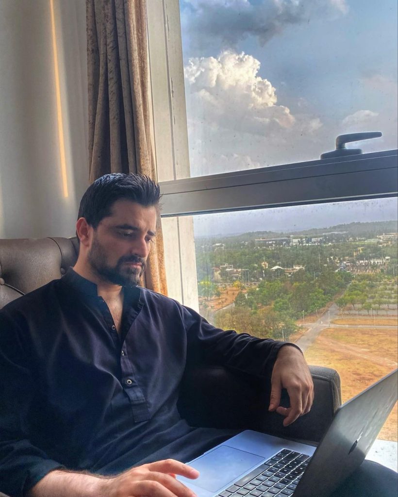 Naimal Khawar's Romantic Birthday Wish for Husband Hamza Ali Abbasi