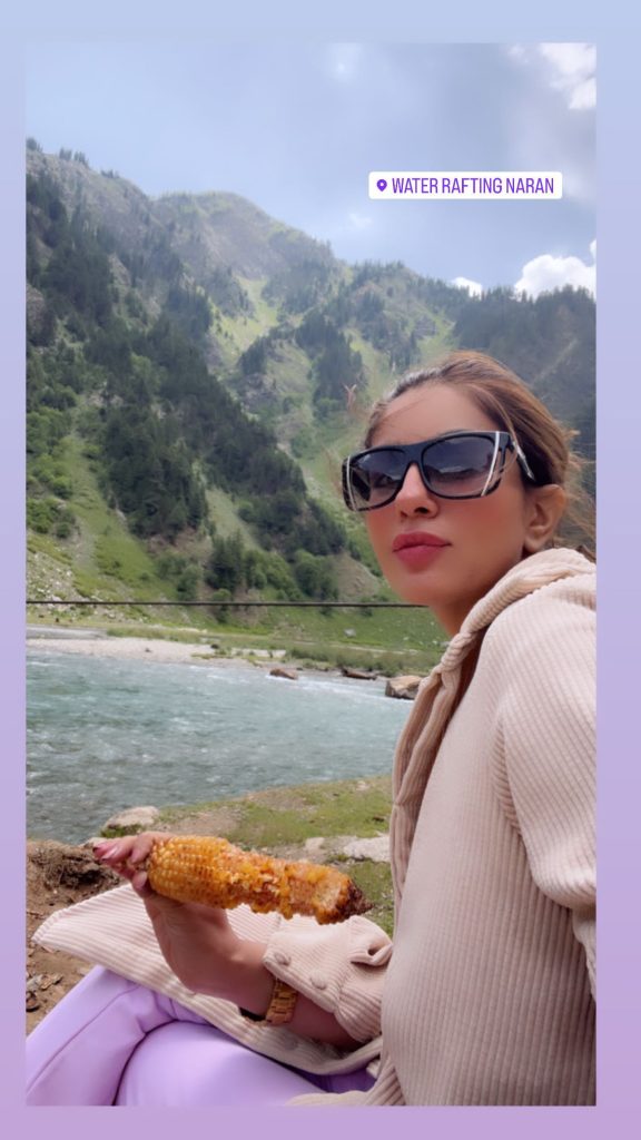 Sadia Faisal Enjoying Vacation In Northern Pakistan