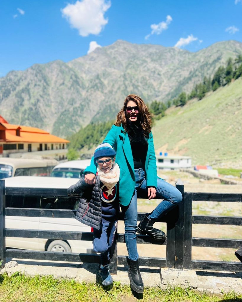 Sadia Faisal Enjoying Vacation In Northern Pakistan