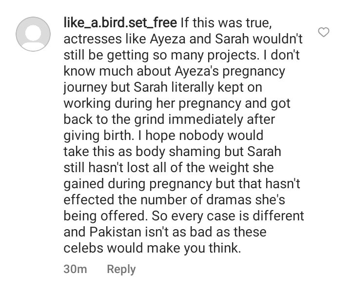 Zara Noor Abbas Opens Up About Her Pregnancy Struggles