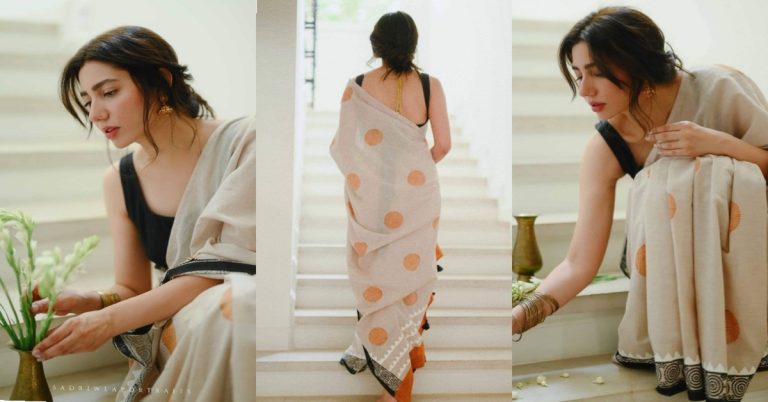 Mahira Khan’s Bold Saree Look From Promotions Heavily Criticized