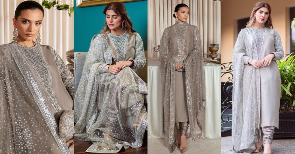 Kubra Khan Wears an Expensive Dress For Promotion Look