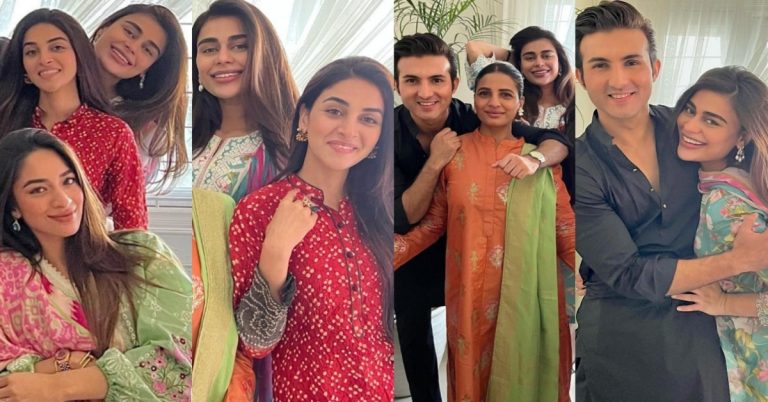 Sadaf Kanwal & Shahroze Sabzwari Eid Day With Friends