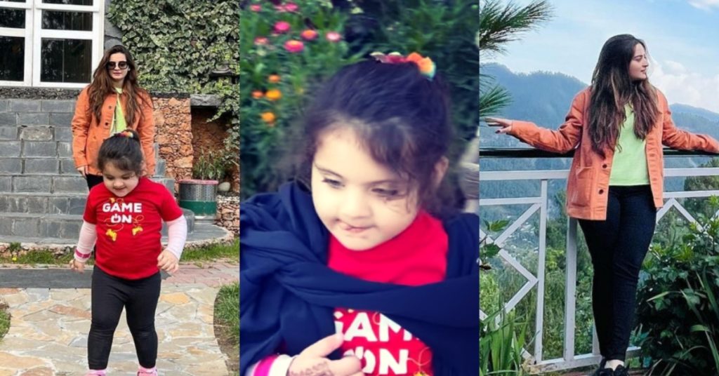 Aiman Khan Treats Fans With Amal's Adorable Pictures from Nathia Gali