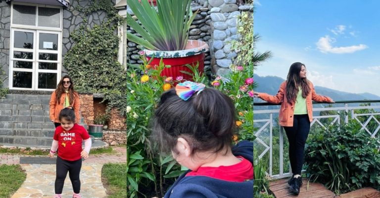 Aiman Khan Treats Fans With Amal’s Adorable Pictures from Nathia Gali