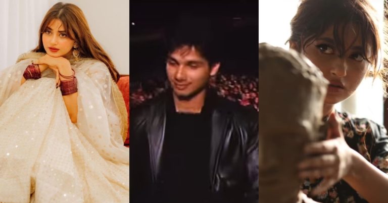Public Reacts To Sajal Aly Crushing On Shahid Kapoor
