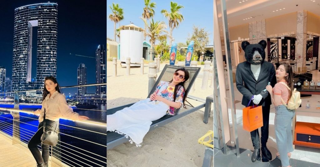 Arisha Razi Shares New Adorable Pictures from UAE Trip