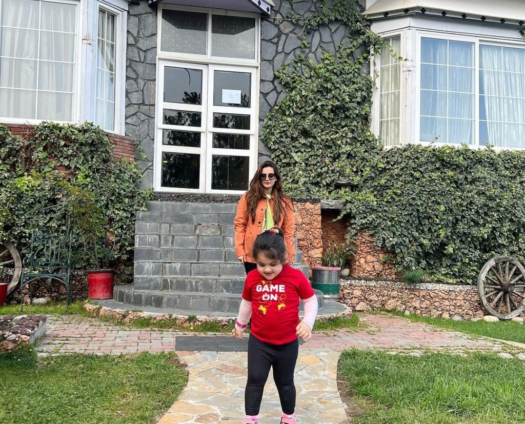 Aiman Khan Treats Fans With Amal's Adorable Pictures from Nathia Gali