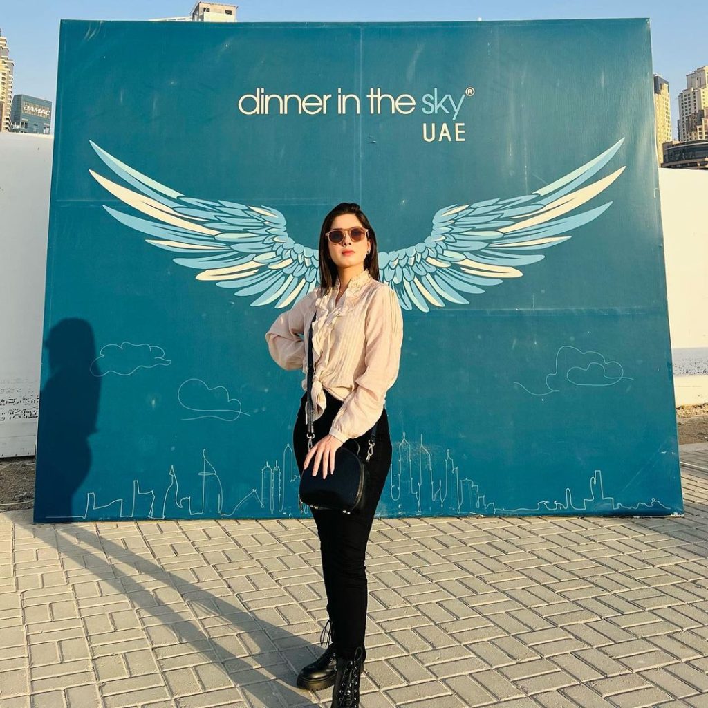 Arisha Razi Shares New Adorable Pictures from UAE Trip