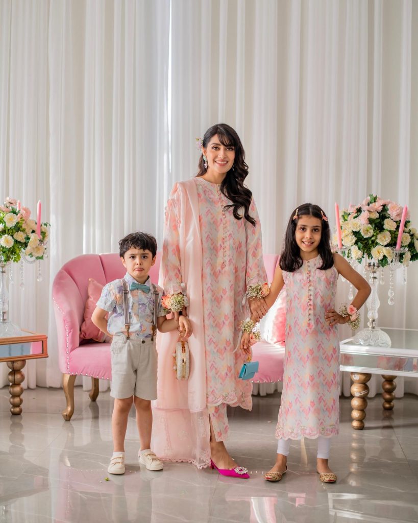Ayeza Khan Celebrating Third Day Of Eid With Family