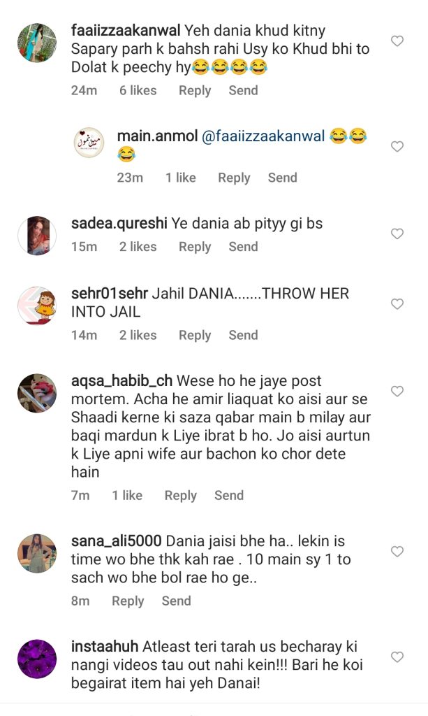 Dania Malik's Aggressive Response To Bushra Iqbal & Public Reaction