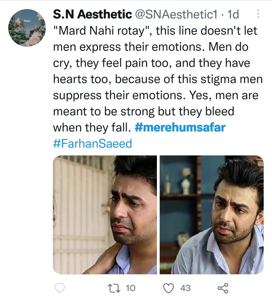 Fans Praise Farhan Saeed In Mere Humsafar Latest Episode