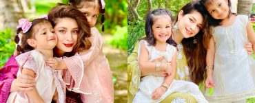 Sidra Batool's Beautiful Family Eid Pictures