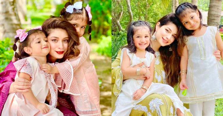 Sidra Batool’s Beautiful Family Eid Pictures
