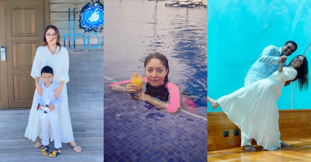 Bewitching Pictures From Sharmila Faruqui's Family Trip To Maldives