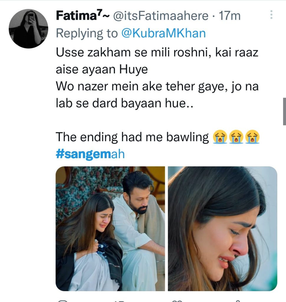 Drama Serial Sang E Mah Ending Gets Heavy Criticism