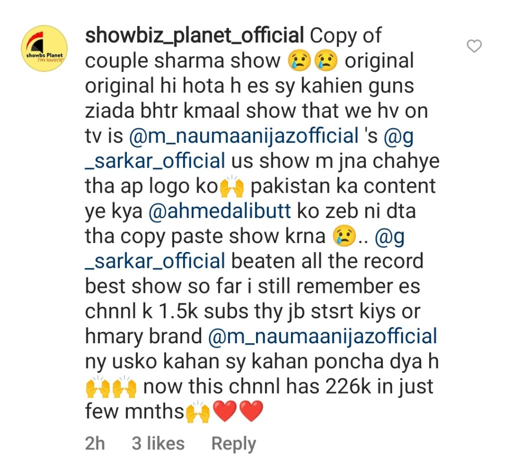 Ahmed Ali Butt's Show Super Over Termed As Kapil Sharma Show Replica