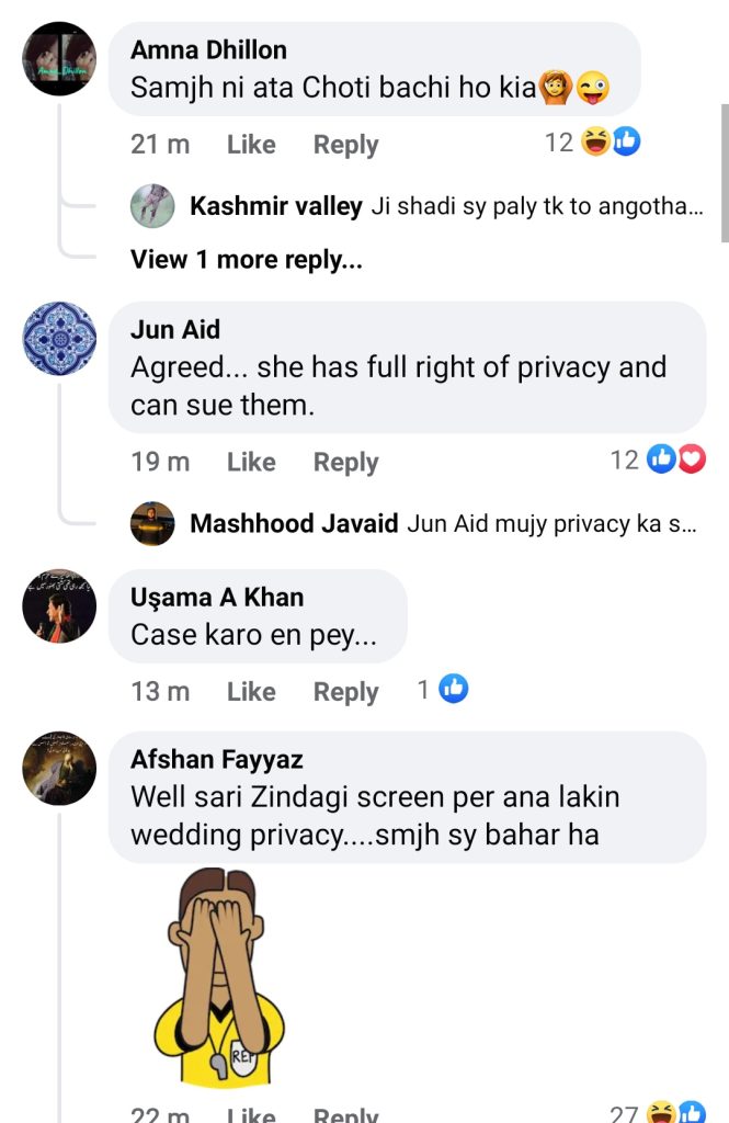 Arisha Razi Lashes Out At Photography Page for Leaking Nikkah Moments