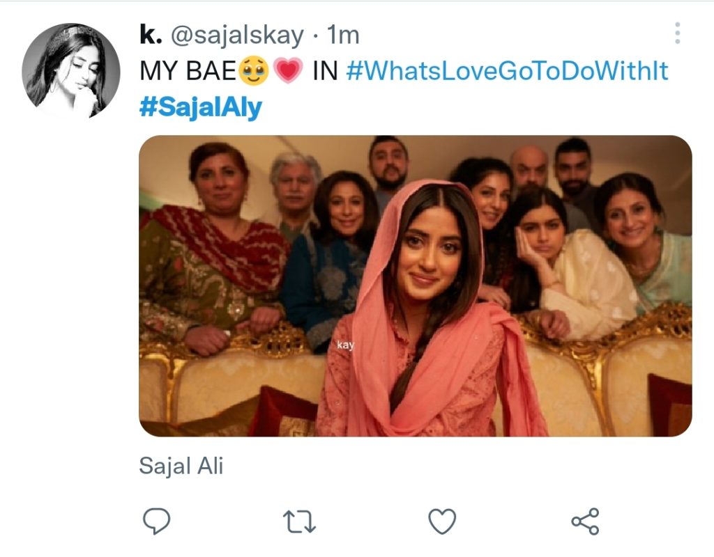 Sajal Aly International Film's First Look Amuses Fans