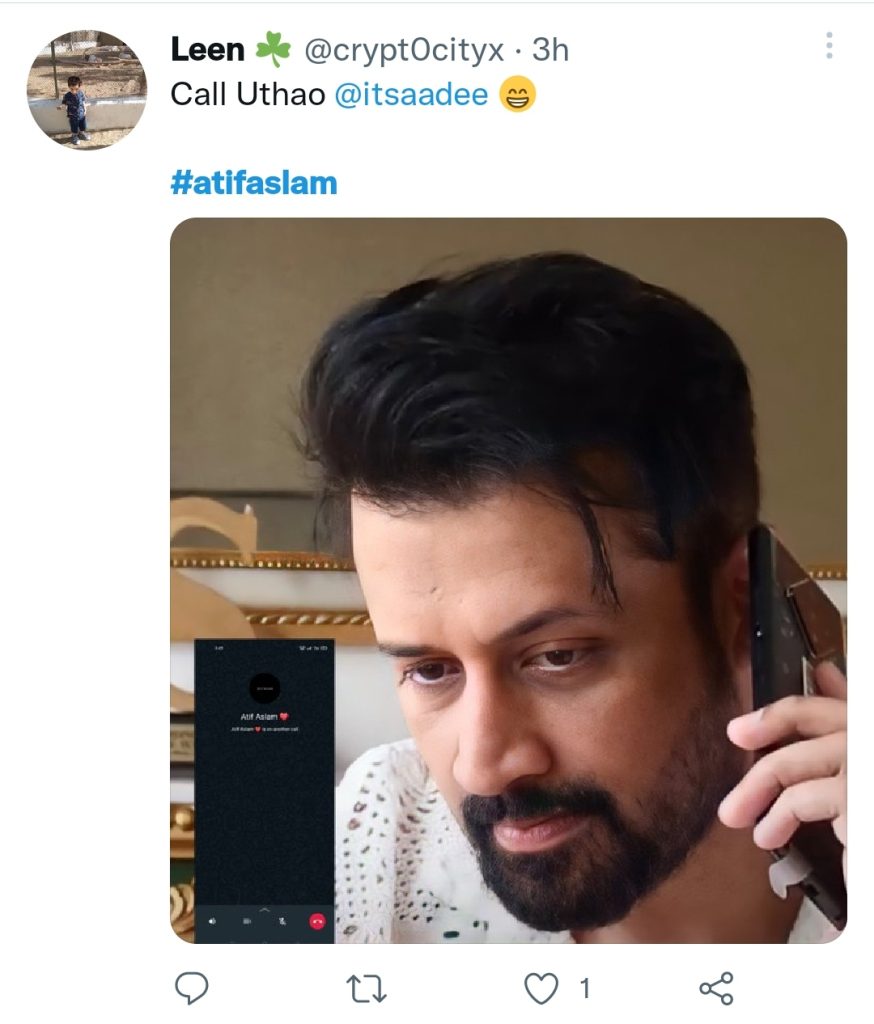 Atif Aslam Wins Fans' Hearts For Doing live Calls on WhatsApp