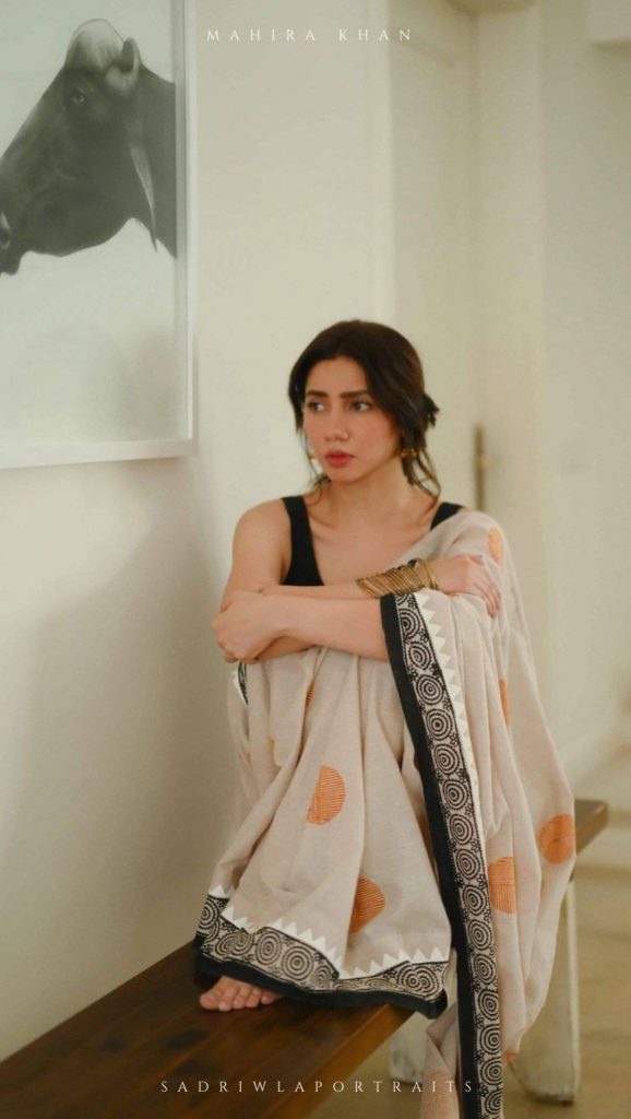 Mahira Khan's Bold Saree Look From Promotions Heavily Criticized