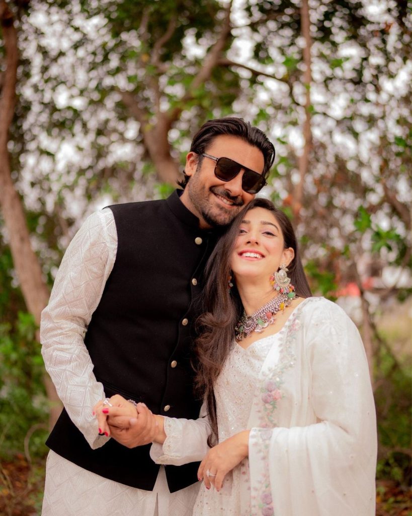 Mariyam Nafees Gorgeous Eid Pictures With Husband