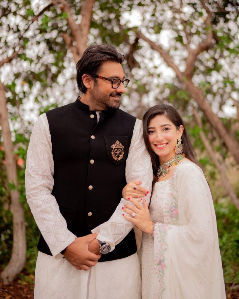 Mariyam Nafees Gorgeous Eid Pictures With Husband