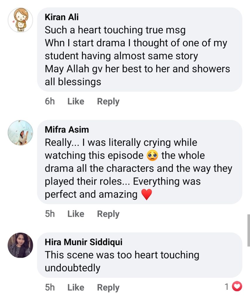 Mere Humsafar's Death Scene Made Audience Teary Eyed