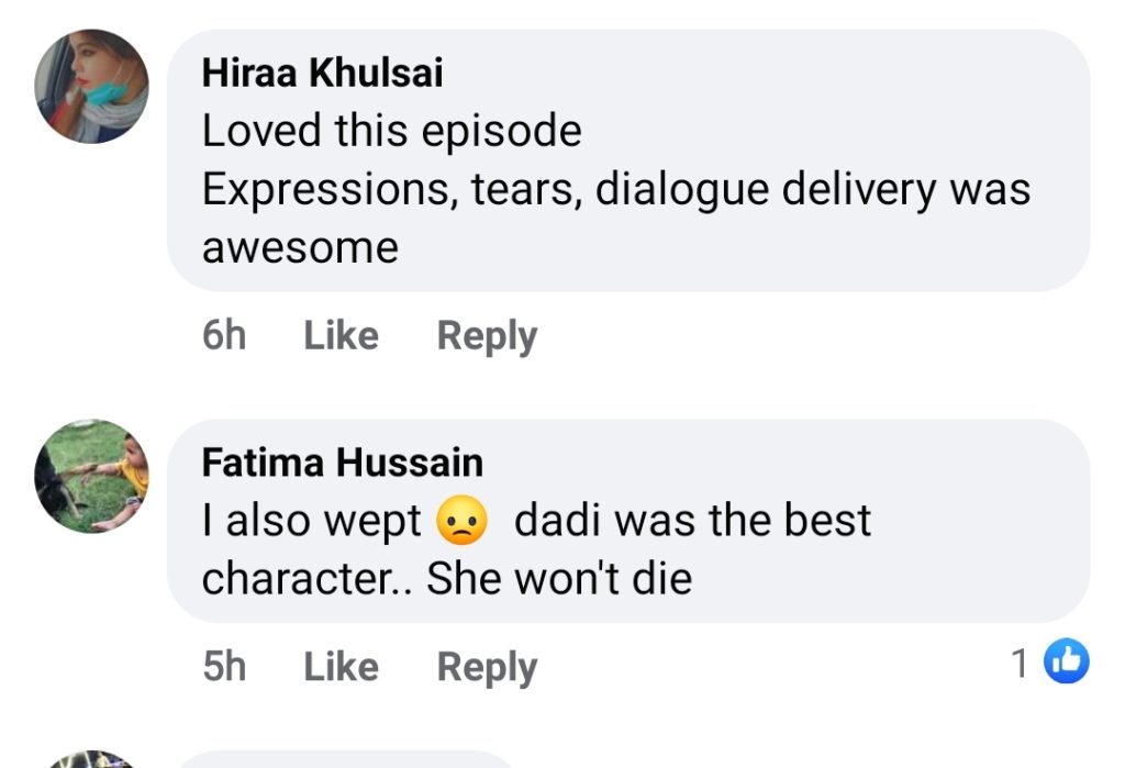 Mere Humsafar's Death Scene Made Audience Teary Eyed