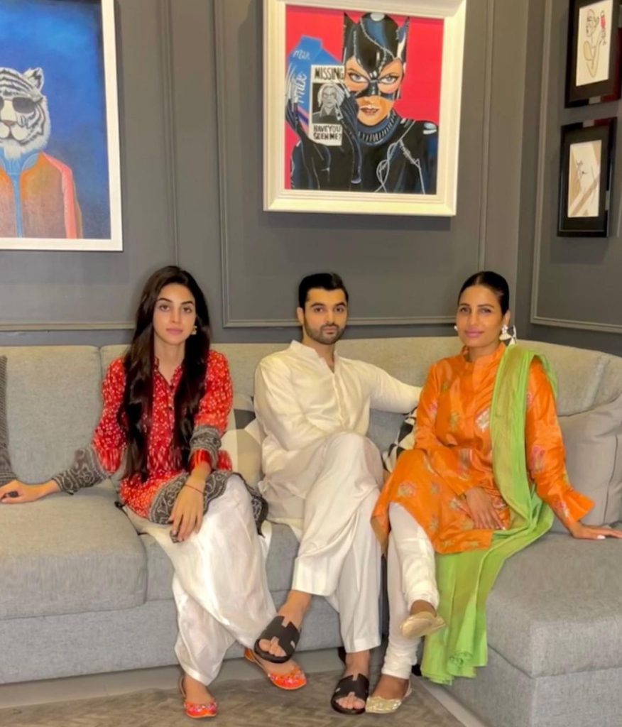 Sadaf Kanwal & Shahroze Sabzwari Eid Day With Friends