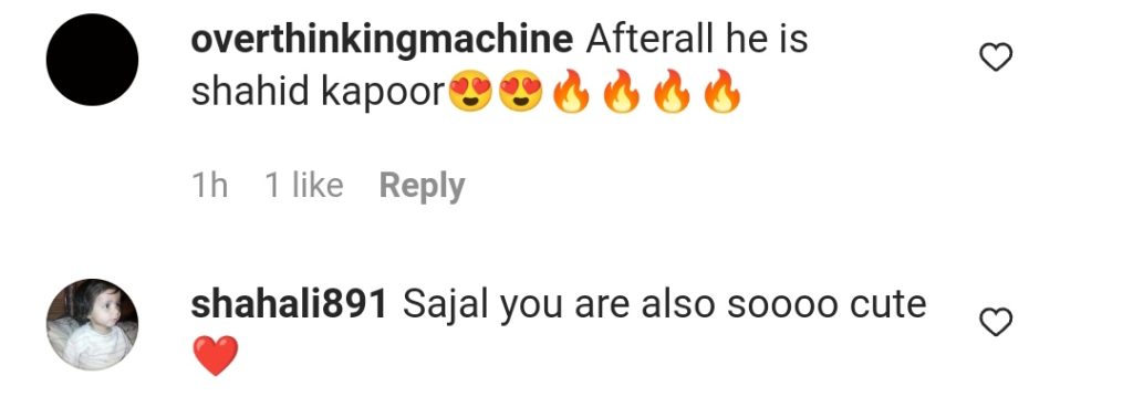 Public Reacts To Sajal Aly Crushing On Shahid Kapoor