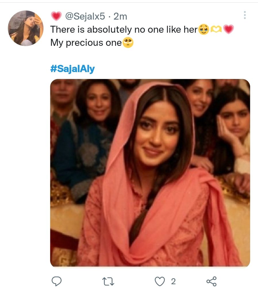 Sajal Aly International Film's First Look Amuses Fans