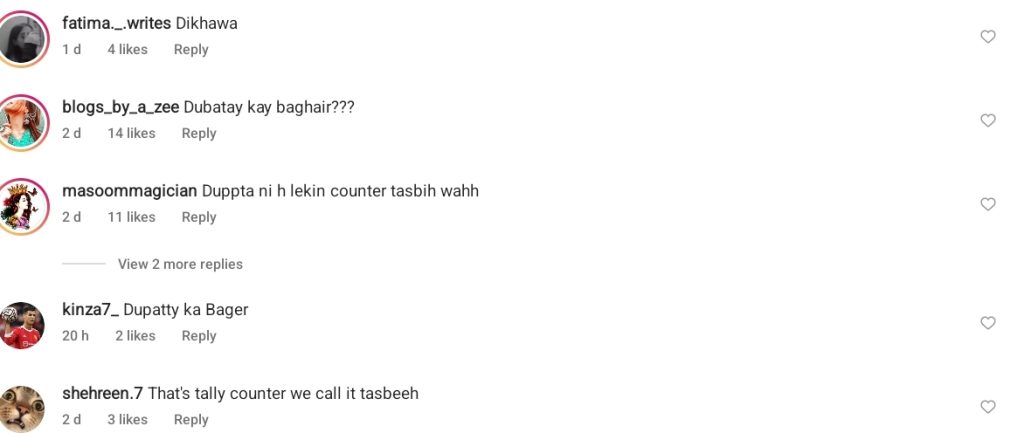 Tasbeeh in Sajal Ali’s Hand Triggers a Debate